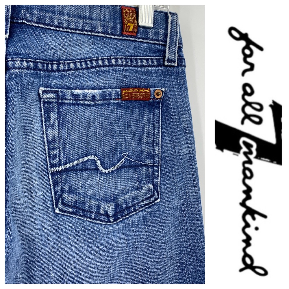 💕SALE💕 7 for all Mankind Bootcut Premium Denim - Picture 4 of 8